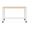 Space Solutions 23.88 in D X 47.45 in W X 30 in H, White / Maple, Steel 24973